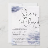 Ze is op de cloud van negen vrijgezellenfeesten kaart (Voorkant)