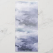 Ze is op de cloud van negen vrijgezellenfeesten menu (Achterkant)