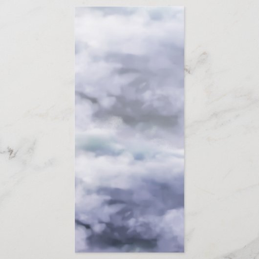 Ze is op de cloud van negen vrijgezellenfeesten menu (Achterkant)