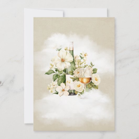 Ze is op uitnodiging van Cloud Wine Bridal Shower (Achterkant)