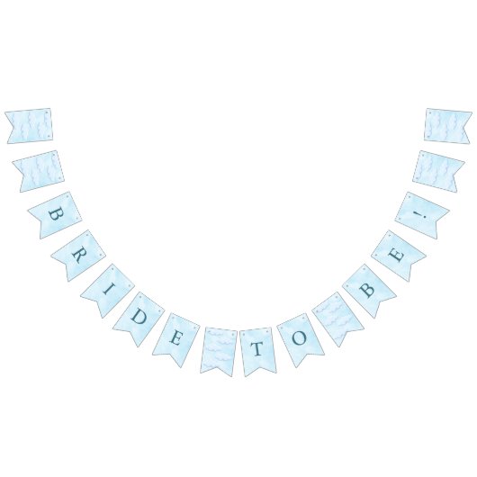 Ze is op wolk 9 Droombruid Bruidsfeest Vlaggetjes (Alle)