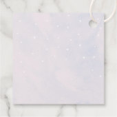 Ze is op wolk 9 Pastel Droom Bruiloft Feestje Bedankjes Labels (Achterkant)