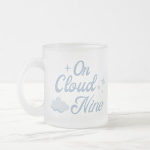 Ze is op wolk 9 vrijgezellenfeest  matglas koffiemok