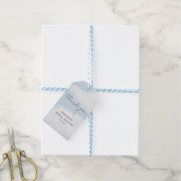 Ze is op Wolk 9 Waterverf Bruidsdouche Cadeaulabel