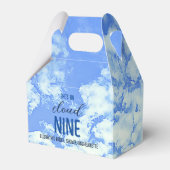 Ze is op wolk negen! Bruids douche/Avond voor de b Bedankdoosjes (Voorkant Zijde)
