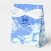 Ze is op wolk negen! Bruids douche/Vrijgezellenfee Bedankdoosjes (Voorkant Zijde)