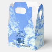 Ze is op wolk negen! Bruids douche/Vrijgezellenfee Bedankdoosjes (Geopend)