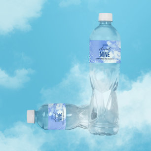 Ze is op wolk negen! Bruidsfeest/Avond voor de bru Waterfles Etiket