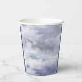 Ze is op wolk negen   papieren bekers (Achterkant)