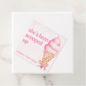 Ze is opgepakt Bruidsfeest gunst Tag Bedankjes Labels (In situ)