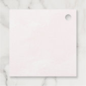 Ze is opgepakt Bruidsfeest gunst Tag Bedankjes Labels (Achterkant)