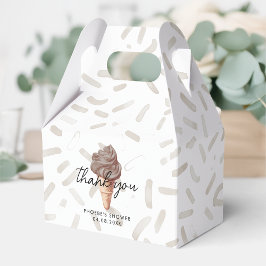 Ze is opgepakt Chocolate Shower Gable Bedankdoosjes