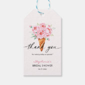 Ze is opgepakt Ijs Bruiloftsborrel Cadeaulabel (Voorkant)