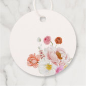 Ze is opgepakt Ijsje Zeep Bruiloft Bedankjes Labels (Achterkant)