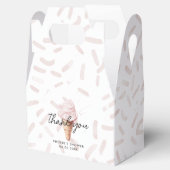 Ze is opgepakt Strawberry Shower Gable Bedankdoosjes (Geopend)