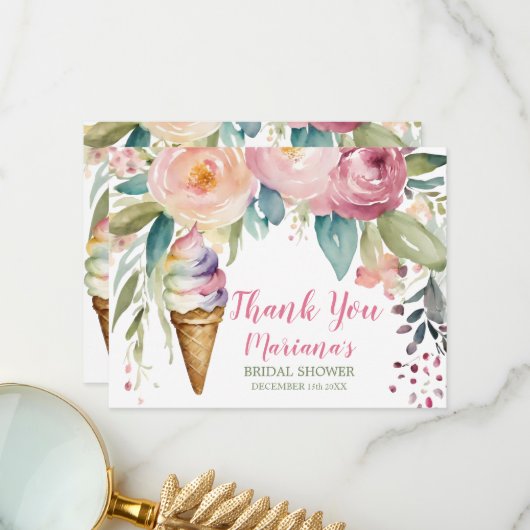 Ze is opgepakt Vrijgezellenfeest Dank u kaart (Voorkant / Achterkant in situ)