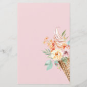 Ze is opgepakt Vrijgezellenfeest menu (Achterkant)