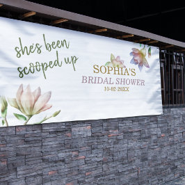 Ze is opgepikt Bruidsfeest Spandoek