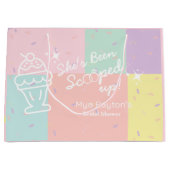 Ze is opgeruimd! Ice Cream Vrijgezellenfeest Groot Cadeauzakje (Voorkant)