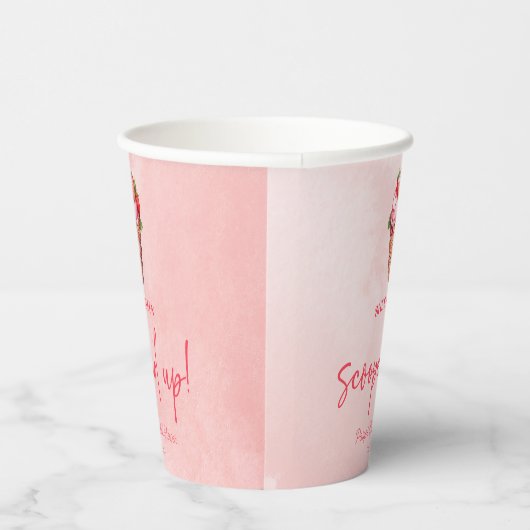 Ze is opgeruimd! Ice Cream Vrijgezellenfeest Papieren Bekers