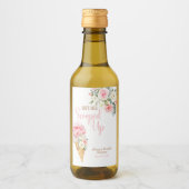 Ze Is Opgeschept Aangepaste MINI Wijn Etiket (Voorkant)