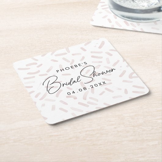 Ze is Opgeschept Aardbeiendouche Coaster Kartonnen Onderzetters (Schuin)