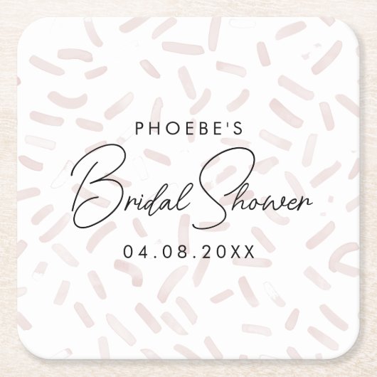 Ze is Opgeschept Aardbeiendouche Coaster Kartonnen Onderzetters (Voorkant)