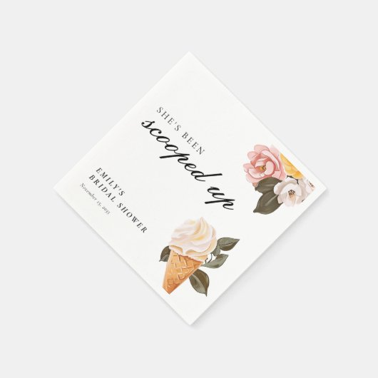 Ze Is Opgeschept Bruidsfeest Servet (Hoek)