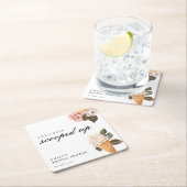 Ze Is Opgeschept Bruidsmeisjesfeestje Kartonnen Onderzetters (Insitu)