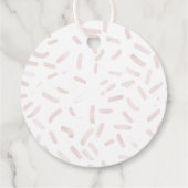 Ze is Opgeschept met Aardbeien Bruidsfeest Bedankjes Labels (Achterkant)