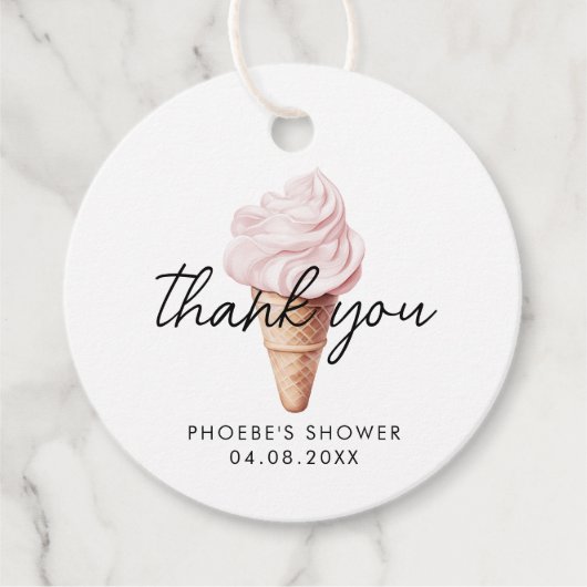 Ze is Opgeschept met Aardbeien Bruidsfeest Bedankjes Labels (Voorkant)