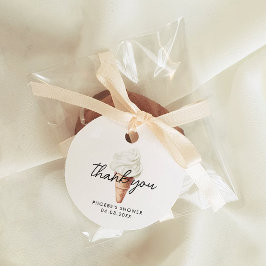 Ze is Opgeschept Vanilla Bruidsfeest Bedankjes Labels