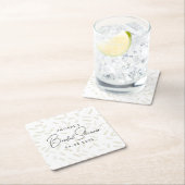 Ze is Opgeschept Vanille Douche Coaster Kartonnen Onderzetters (Insitu)
