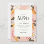 Ze is opgeslokt in de Bridal Shower-uitnodiging Kaart (Voorkant)