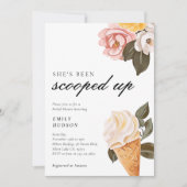 Ze is opgeslokt in de Bridal Shower-uitnodiging Kaart (Voorkant)