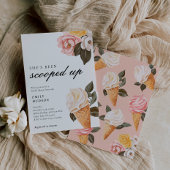 Ze is opgeslokt in de Bridal Shower-uitnodiging Kaart