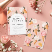 Ze is opgeslokt in de Bridal Shower-uitnodiging Kaart