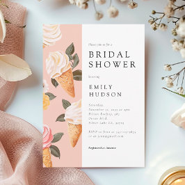 Ze is opgeslokt in de Bridal Shower-uitnodiging Kaart