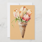 Ze is opgeslokt met Floral Vrijgezellenfeest. Kaart (Achterkant)