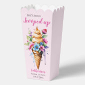 Ze is opgeslokt met ijscream-Vrijgezellenfeest Bedankdoosjes (Voorkant)