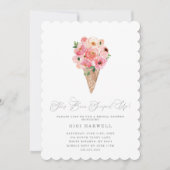 Ze is opgeslokt met ijscream-Vrijgezellenfeest Kaart (Voorkant)