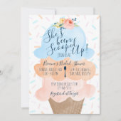 Ze is opgeslokt met ijscream-Vrijgezellenfeest Kaart (Voorkant)