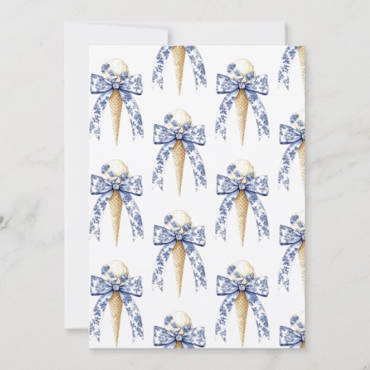 Ze is opgeslokt met ijscream-Vrijgezellenfeest Kaart (Achterkant)