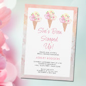 Ze is opgeslokt met ijscream-Vrijgezellenfeest Kaart