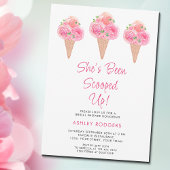 Ze is opgeslokt met ijscream-Vrijgezellenfeest Kaart