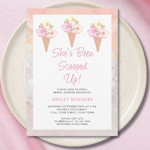 Ze is opgeslokt met ijscream-Vrijgezellenfeest Kaart