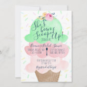 Ze is opgeslokt met ijscream-Vrijgezellenfeest Kaart (Voorkant)