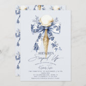 Ze is opgeslokt met ijscream-Vrijgezellenfeest Kaart (Voorkant / Achterkant)