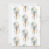 Ze is opgeslokt met ijscream-Vrijgezellenfeest Kaart (Achterkant)