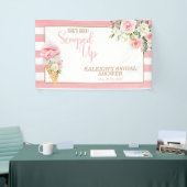 Ze is opgeslokt (stripes) Vrijgezellenfeest Spandoek (Beurs)